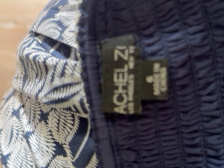 Rachel Zoe romper mini, 6 print blue