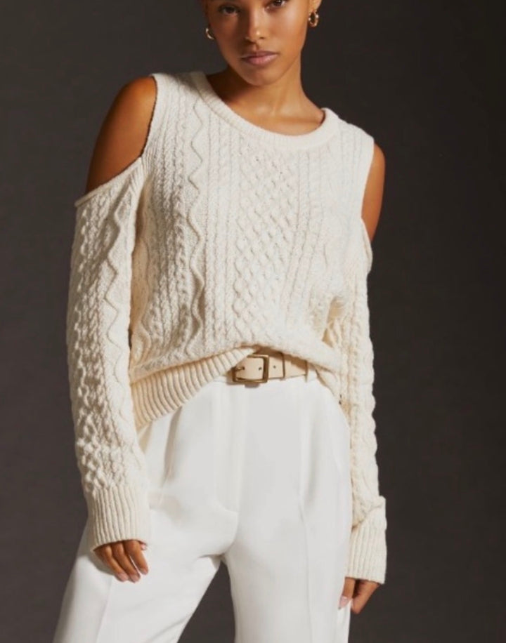 Pilcro sweater , extra small ivory
