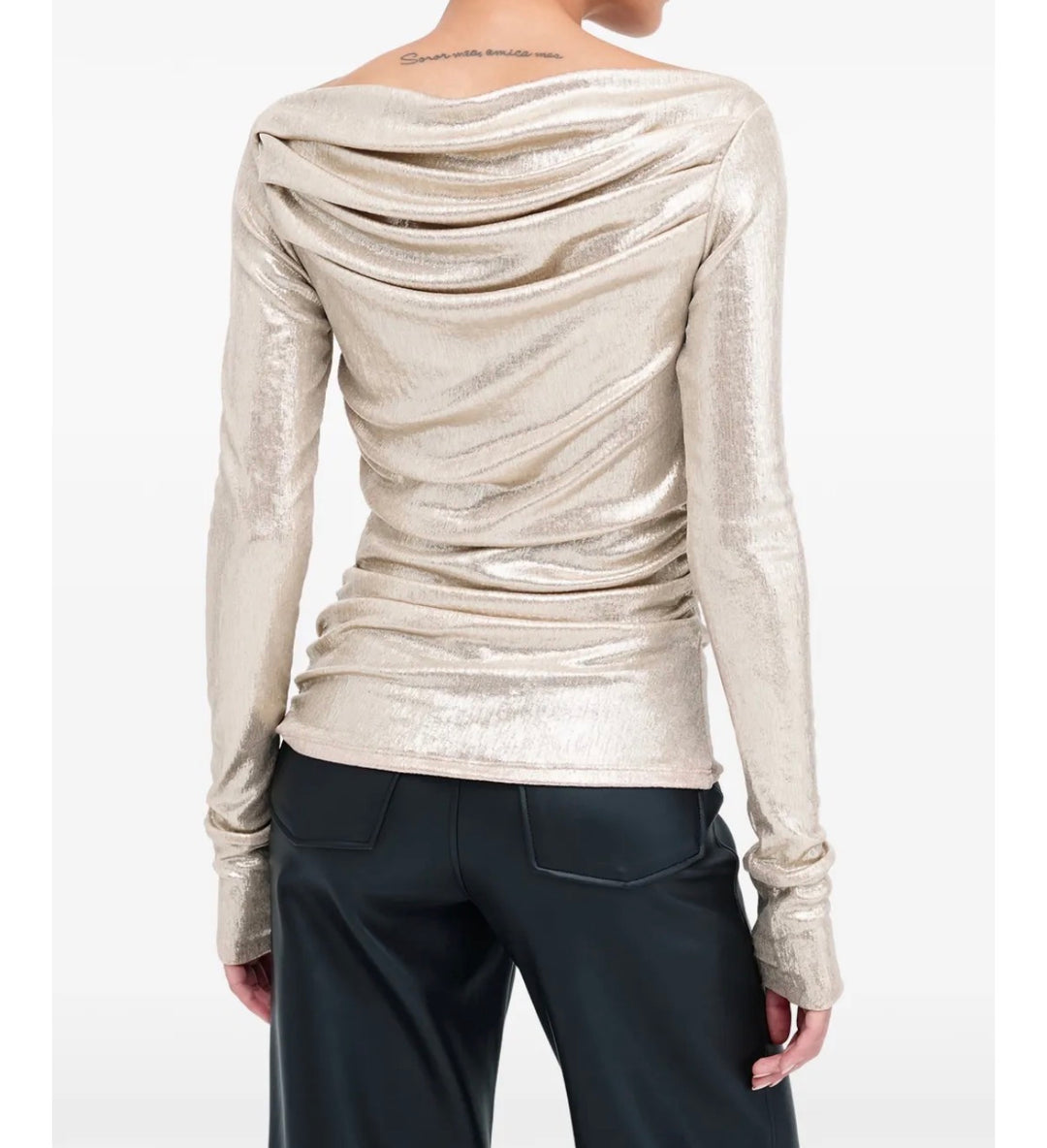 Marcella long sleeve, small gold