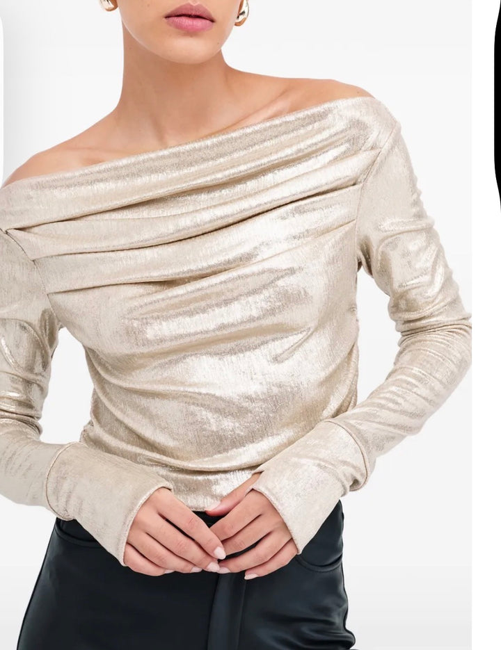 Marcella long sleeve, small gold