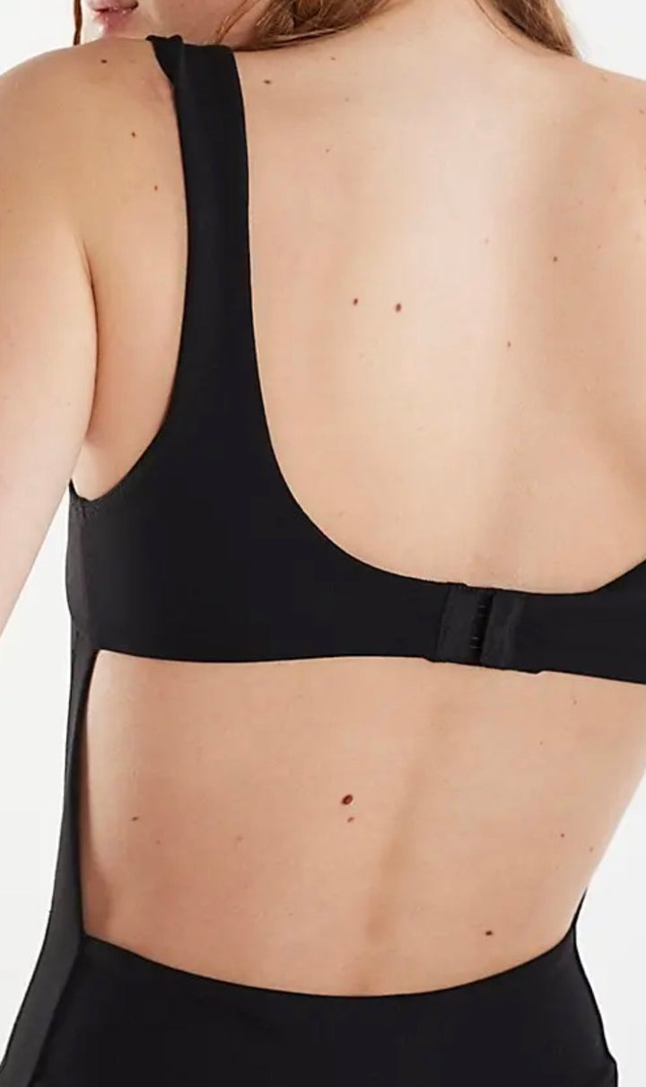 Free People bodysuit tank, large black