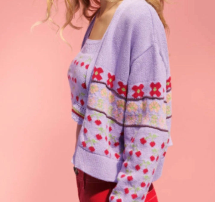 Zara sweater, m purple