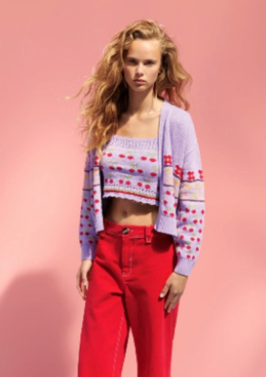 Zara sweater, m purple