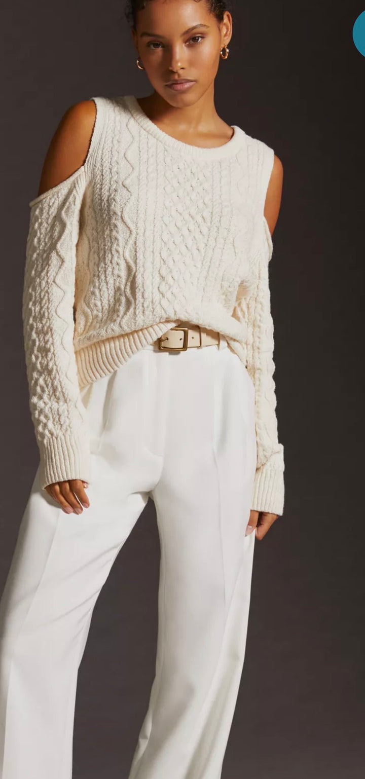 Pilcro sweater , extra small ivory