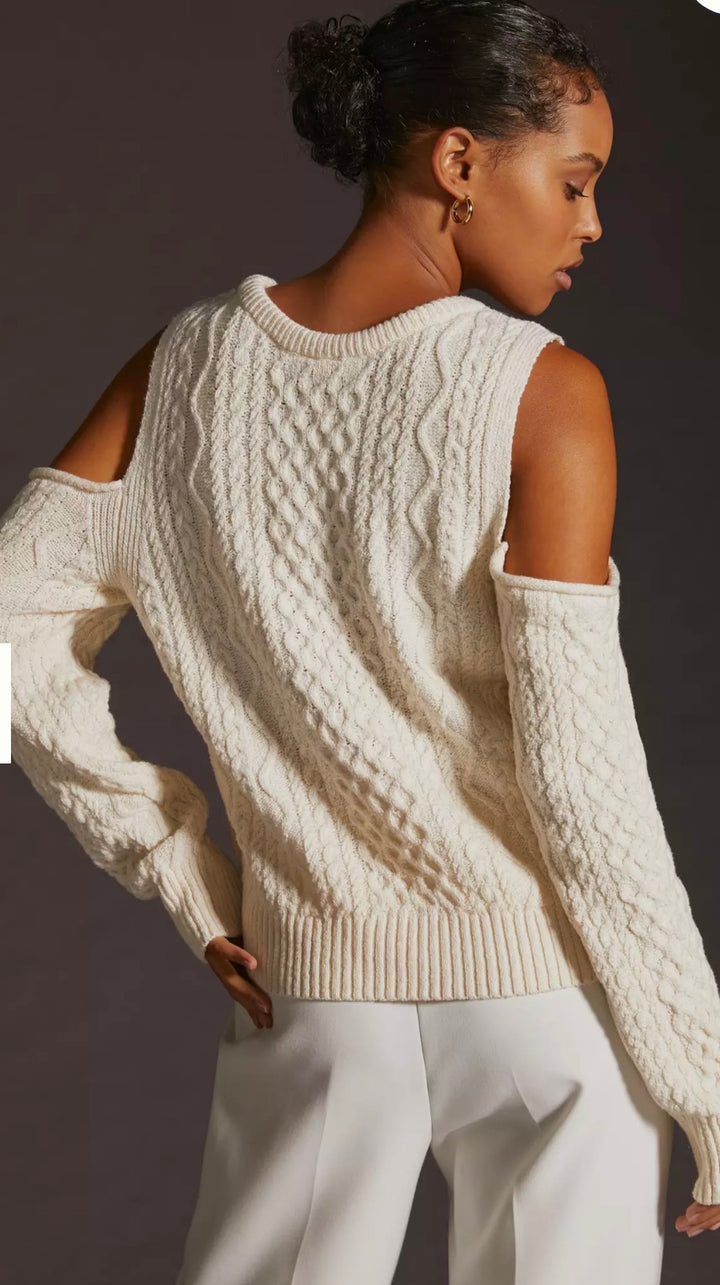 Pilcro sweater , extra small ivory