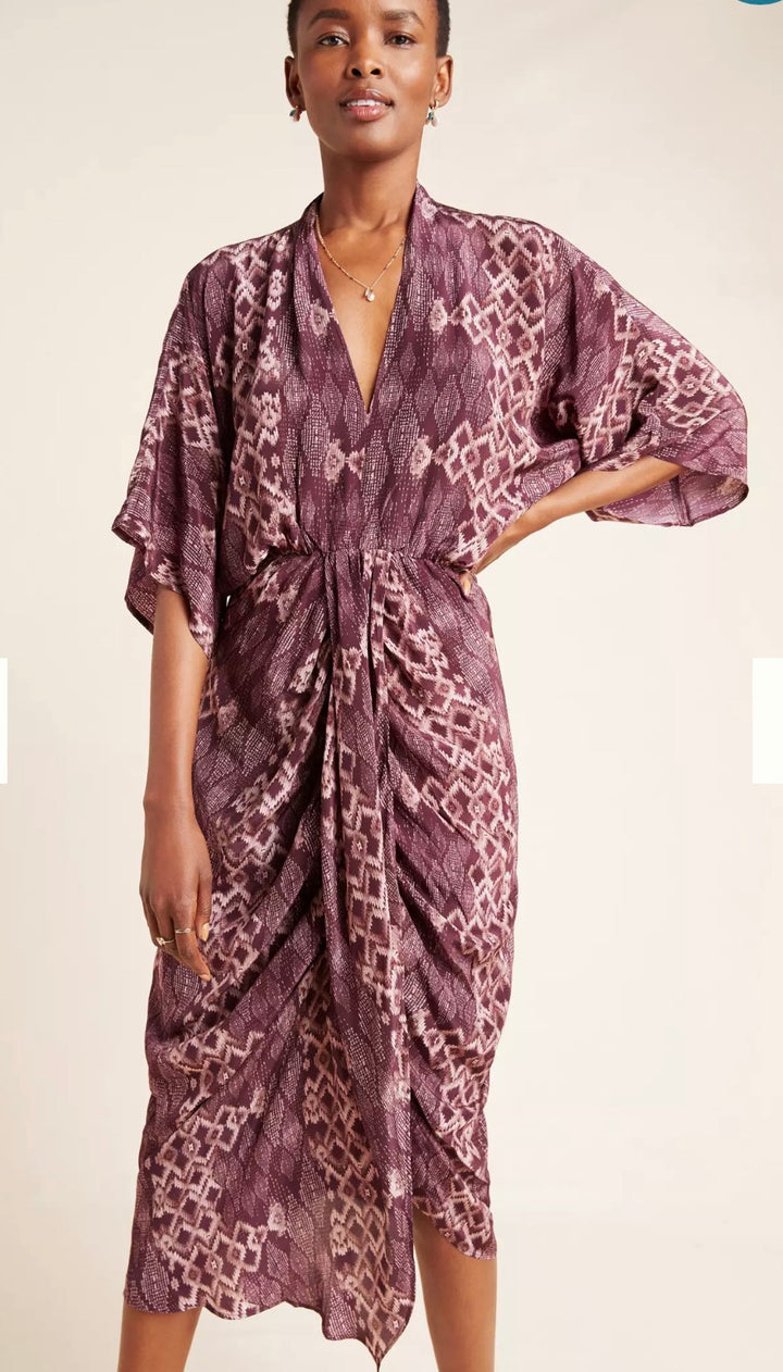 Rinku dress midi, 0 purple