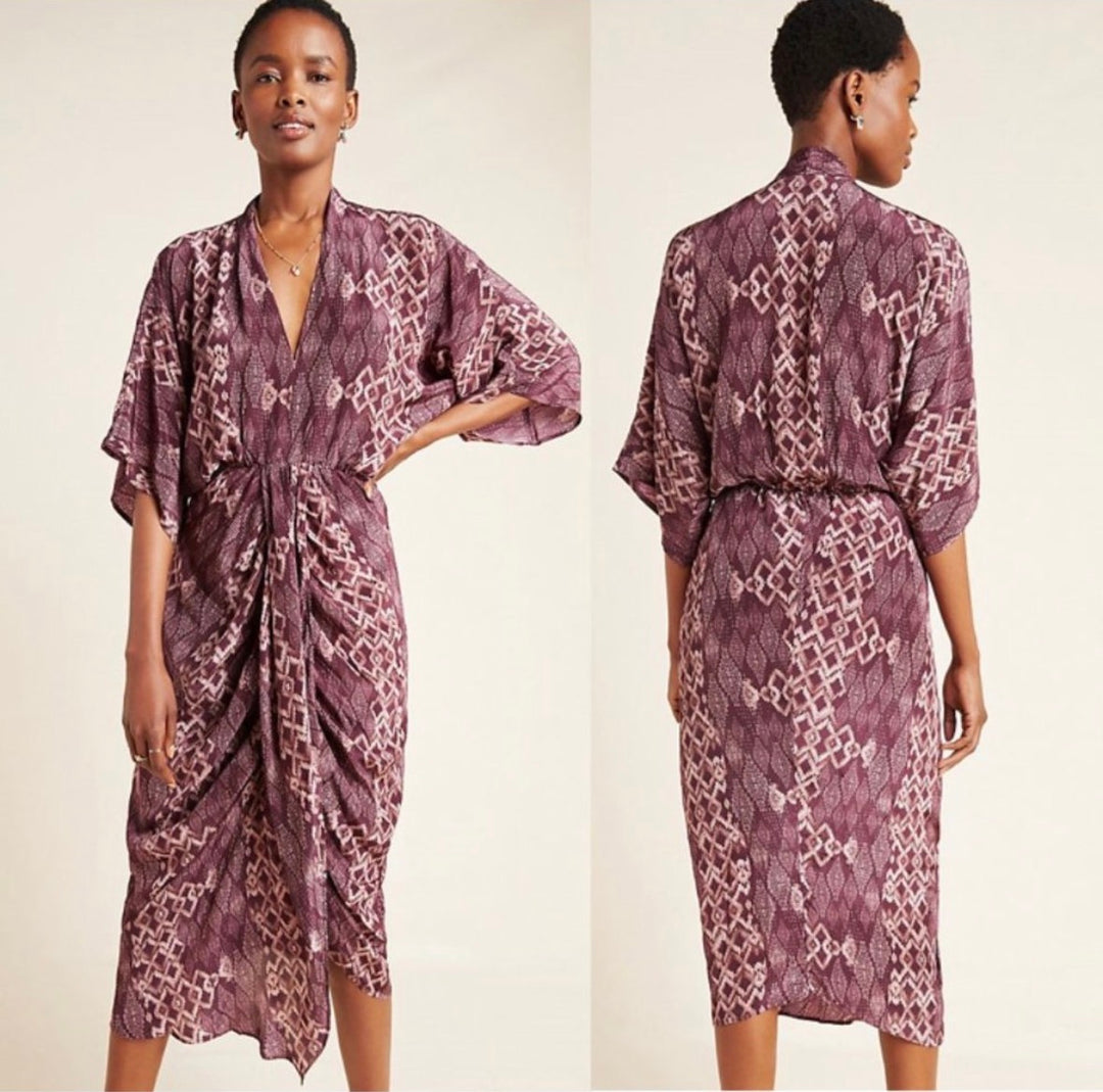 Rinku dress midi, 0 purple
