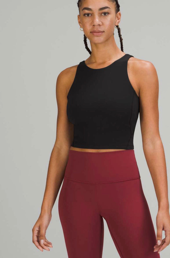 lululemon bra tank, 8 black