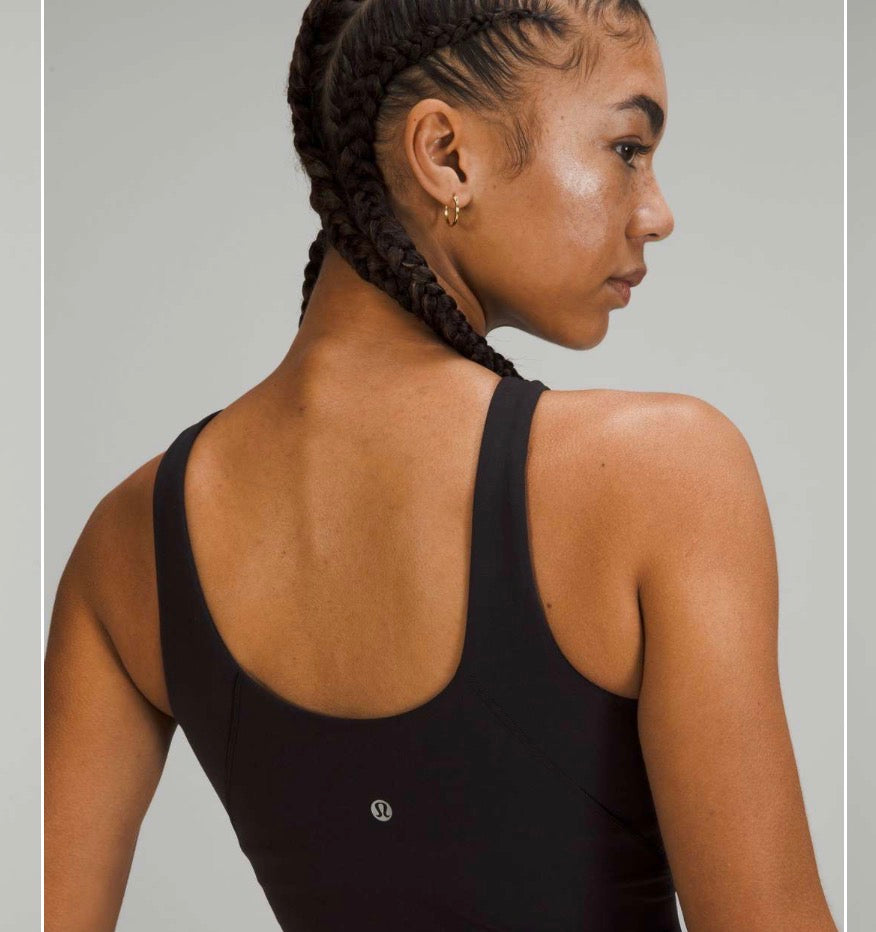 lululemon bra tank, 8 black