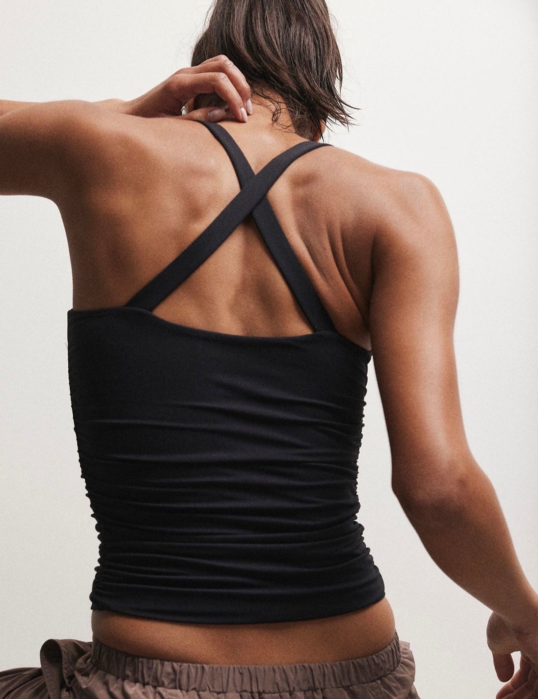 Free People tank, small black