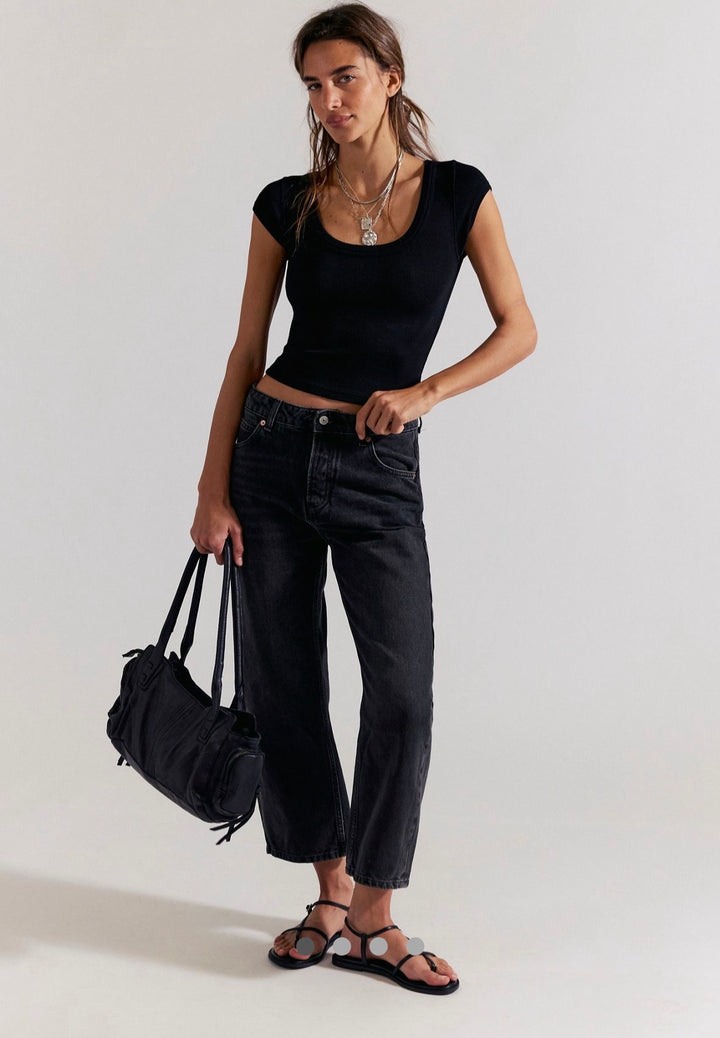 Free People jeans, 27 black