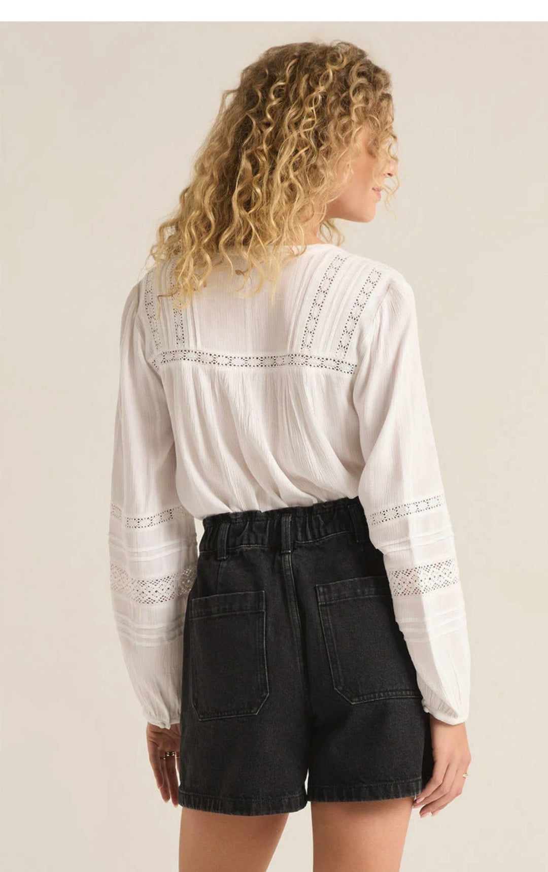 Z Supply blouse, small white