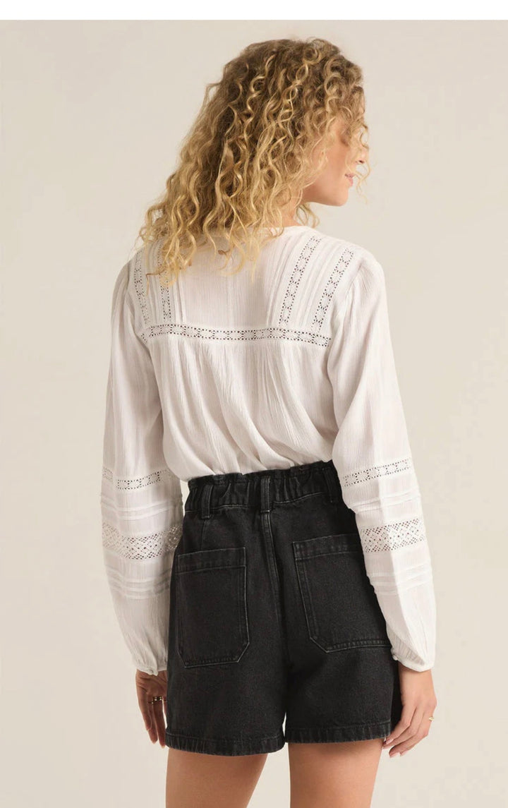 Z Supply blouse, small white