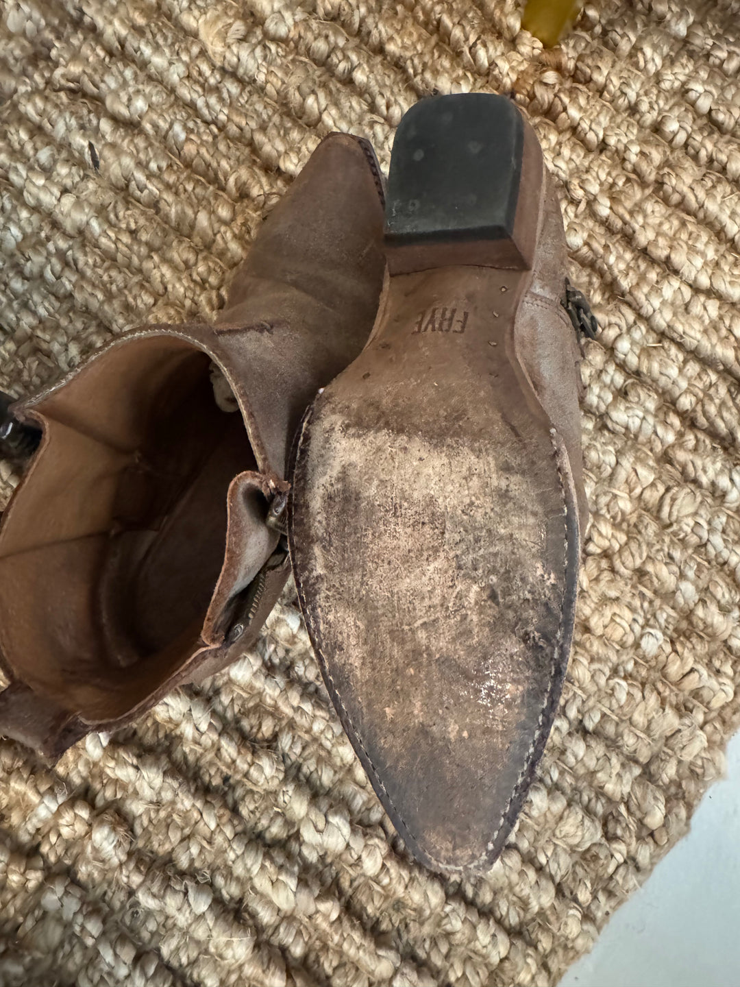 Frye boots, 7.5 brown