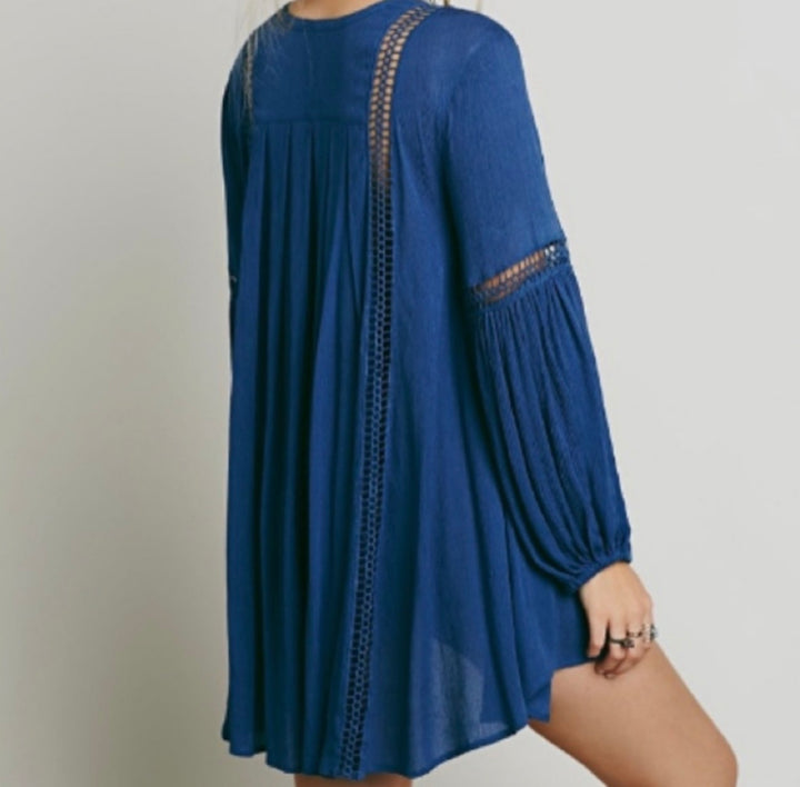 Free People dresses mini, small blue