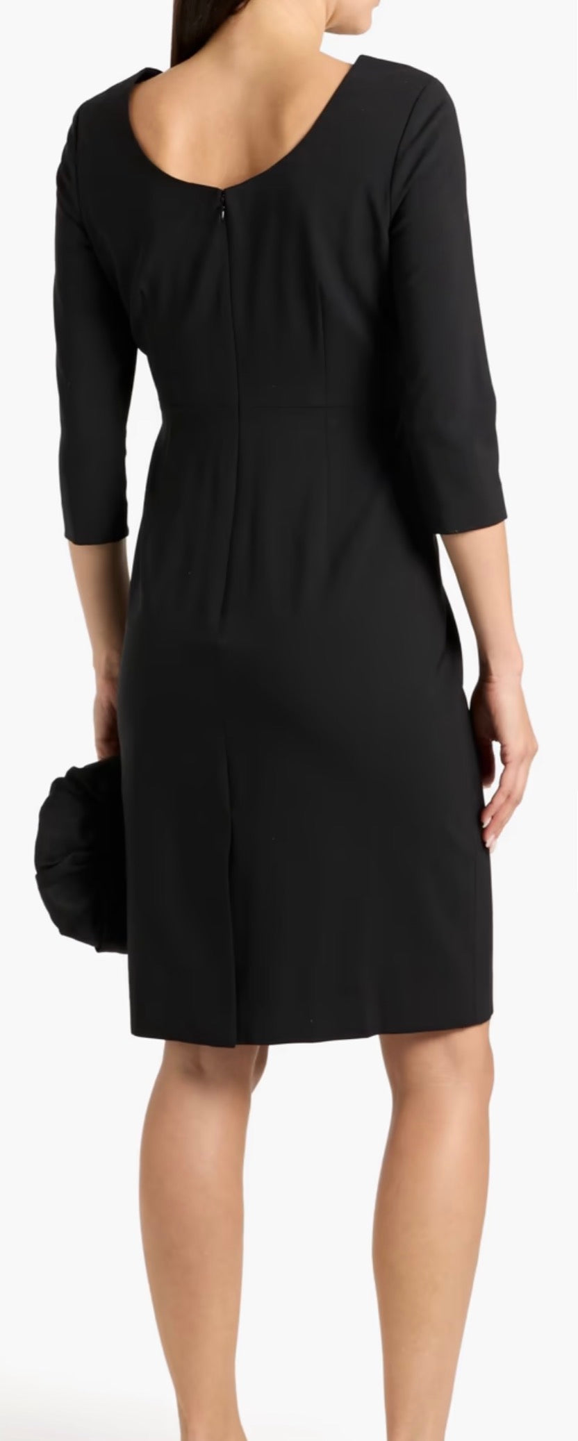 Theory dress midi, 6 black