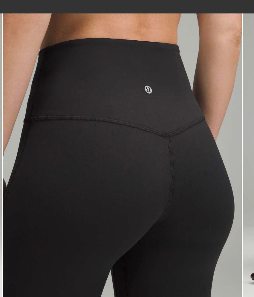 lululemon leggings, 6 black