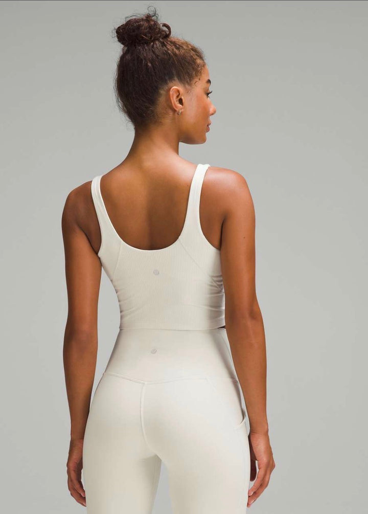 lululemon tank, 6 off white