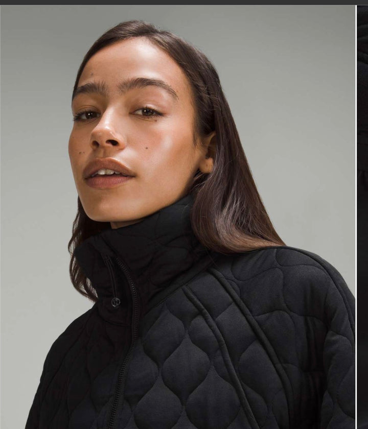 lululemon sweatshirt, XS/S black