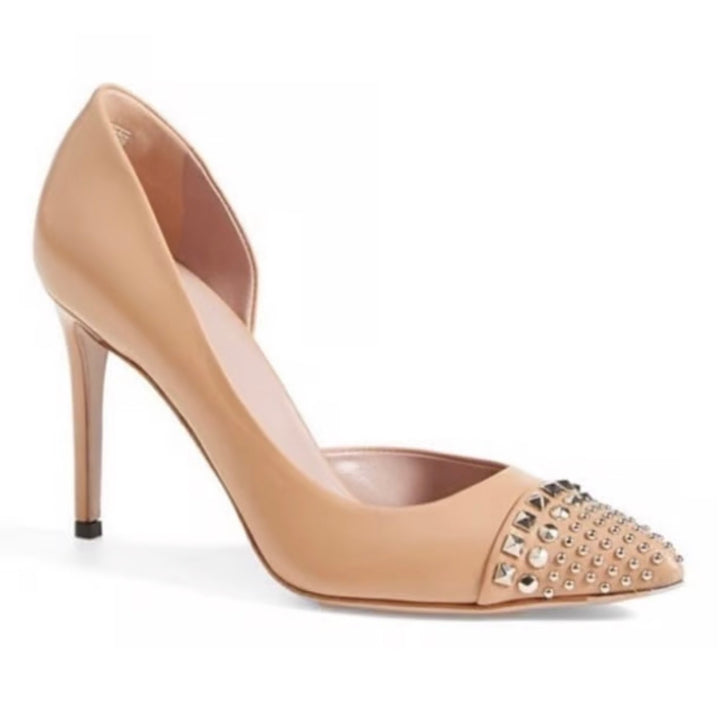 gucci heels, 38.5 camel