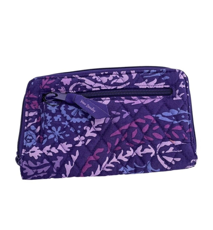 Vera Bradley wallet, OS purple
