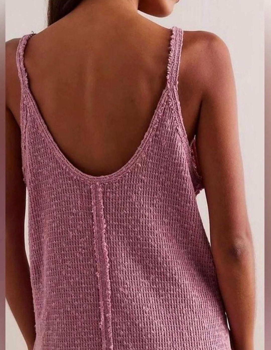 Free People tank, small pink