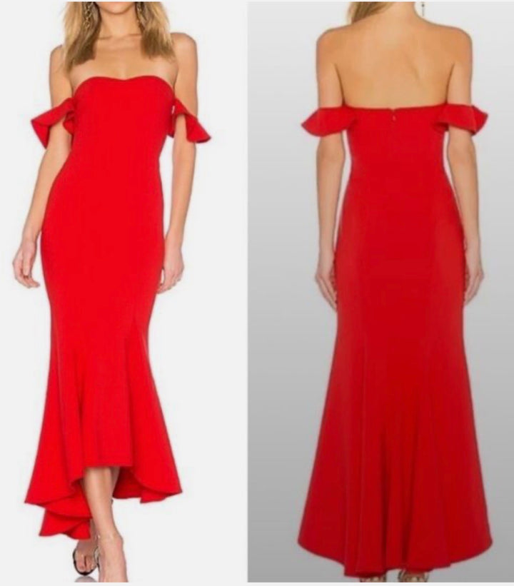 Likely dress maxi, 4 red