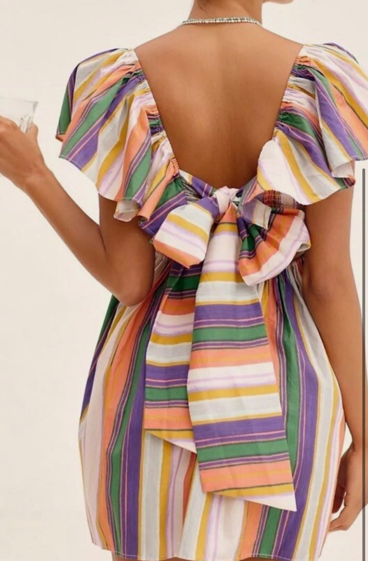 Anthropologie dresses mini, medium striped