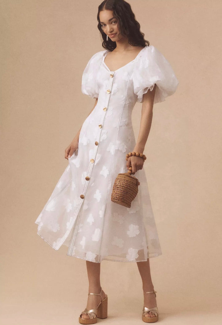 LetMeBe dress maxi, small white