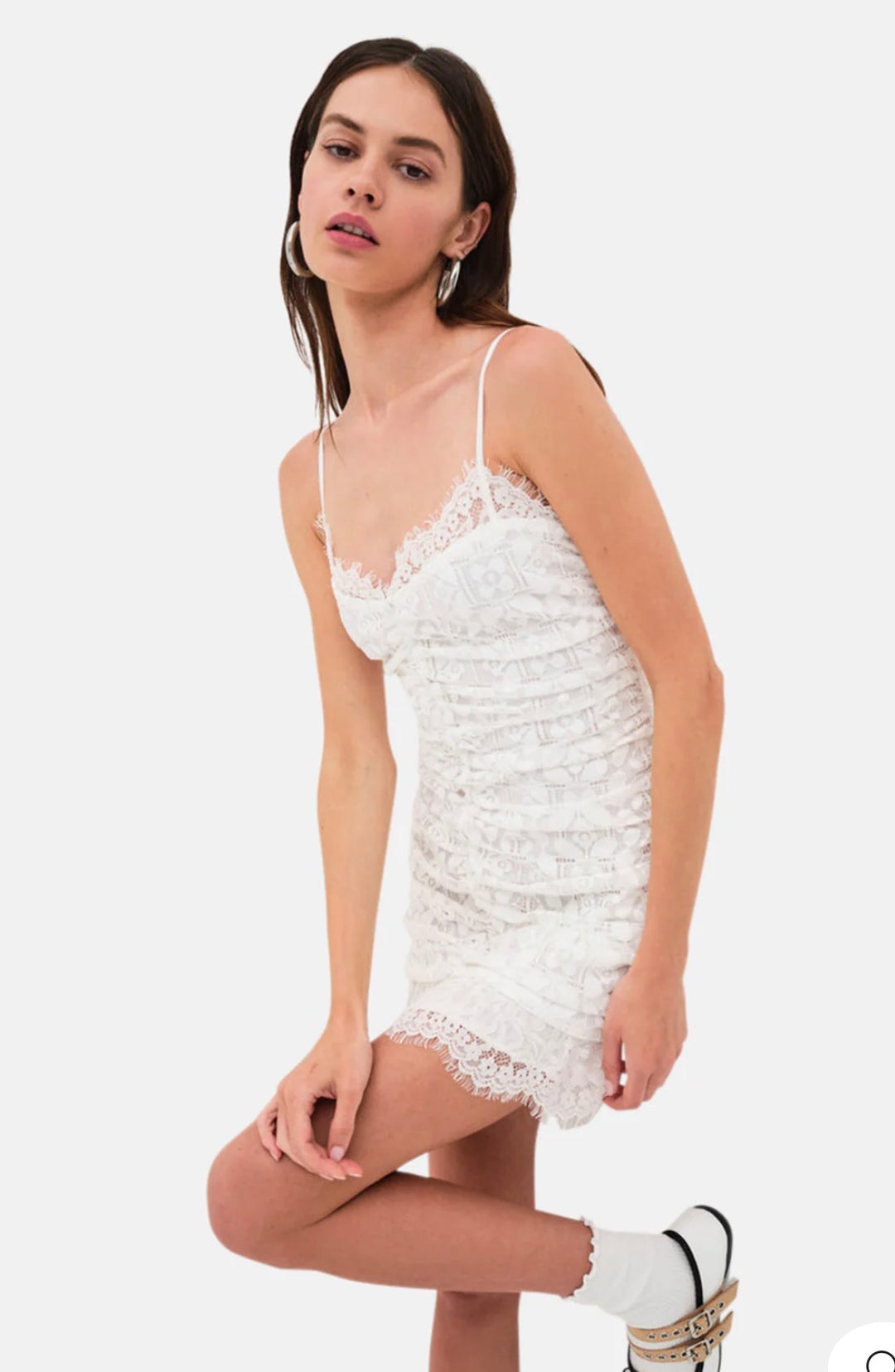 For Love + Lemons dresses mini, medium white