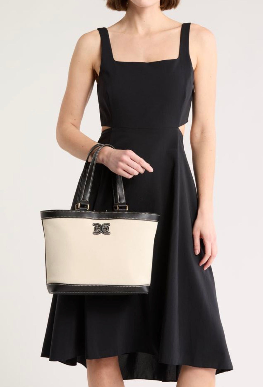 Sam Edelman tote, OS off white