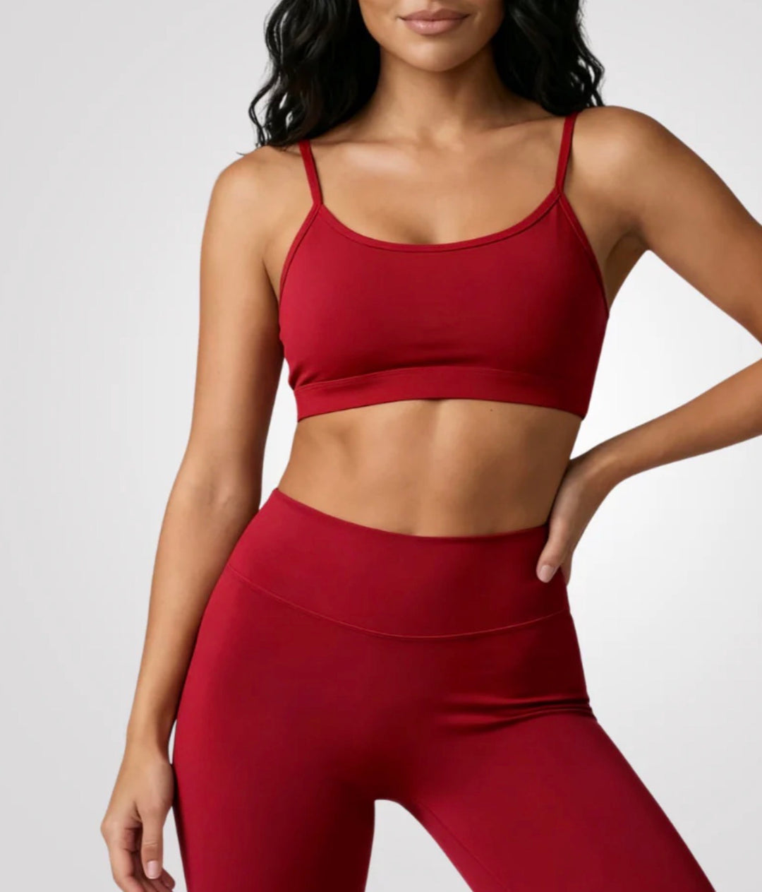 MLP bra, medium red