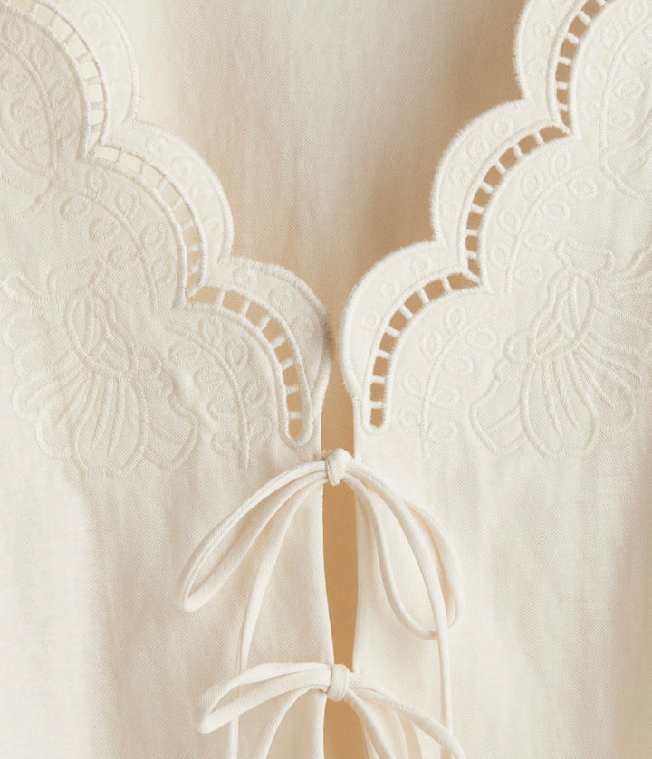 H&amp;M Short Set, small off white