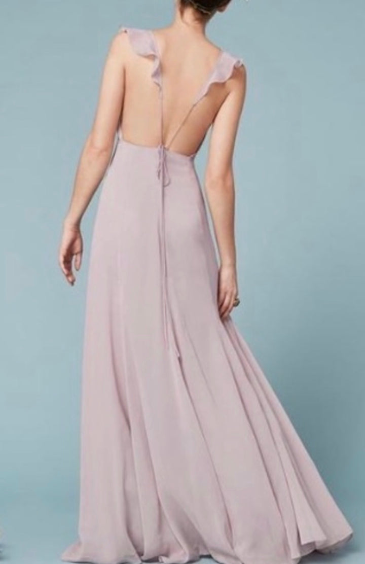 Reformation dress maxi, 2 purple