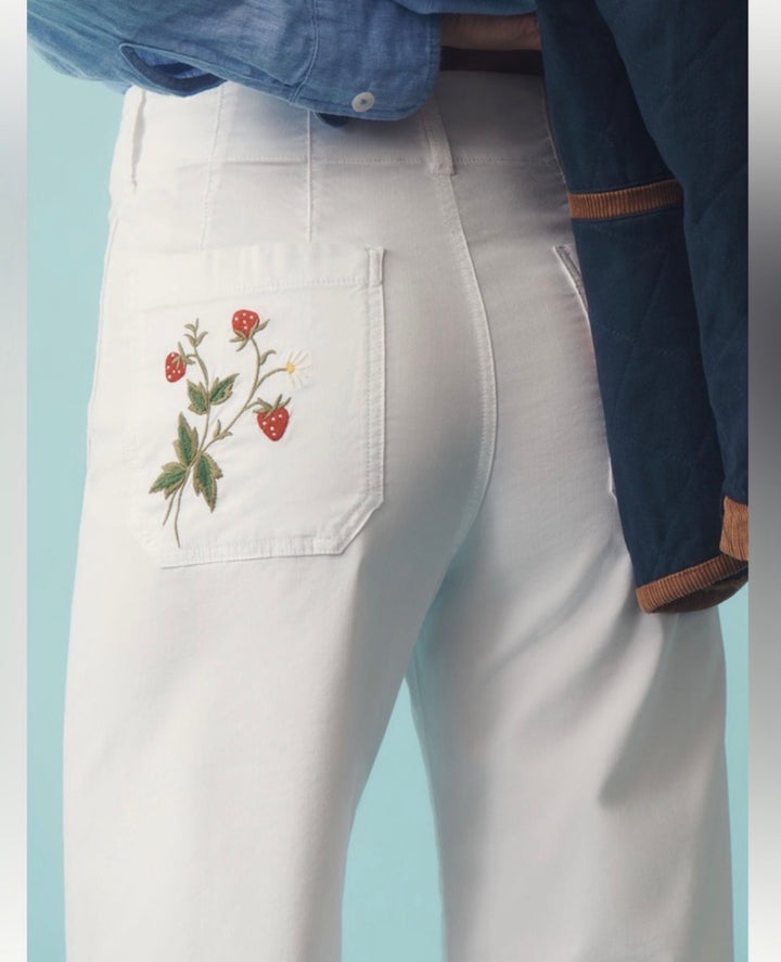 Maeve pants, 32 white
