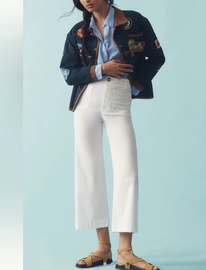 Maeve pants, 32 white