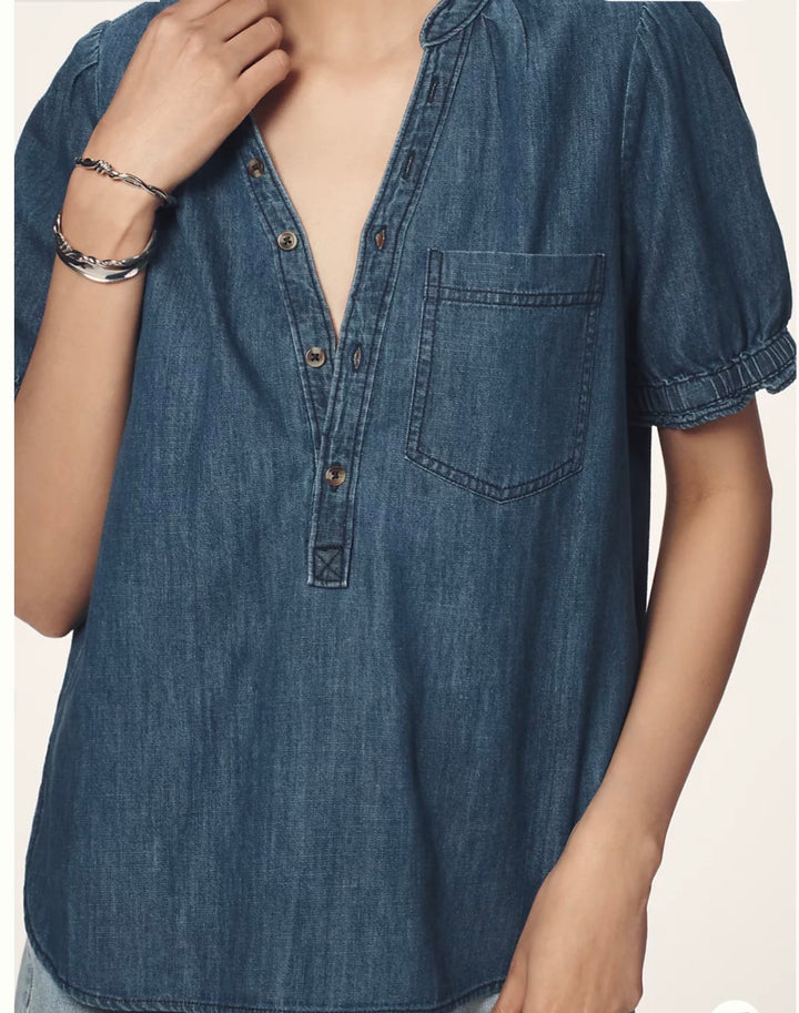 Pilcro blouse, large blue
