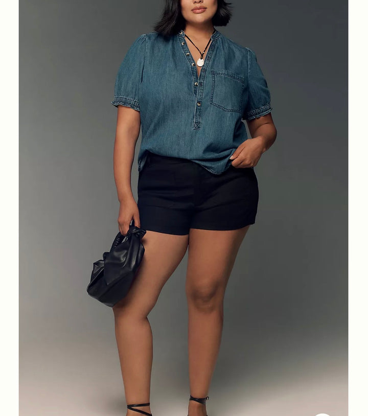 Pilcro blouse, large blue
