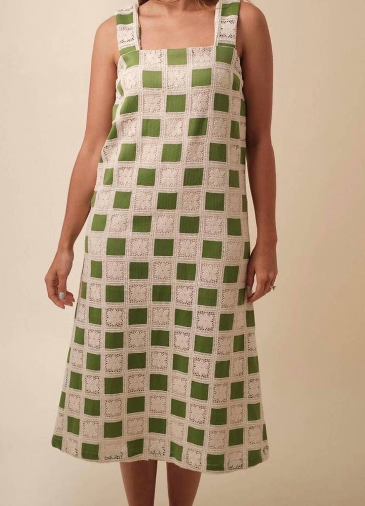 Aureum dress midi, medium print