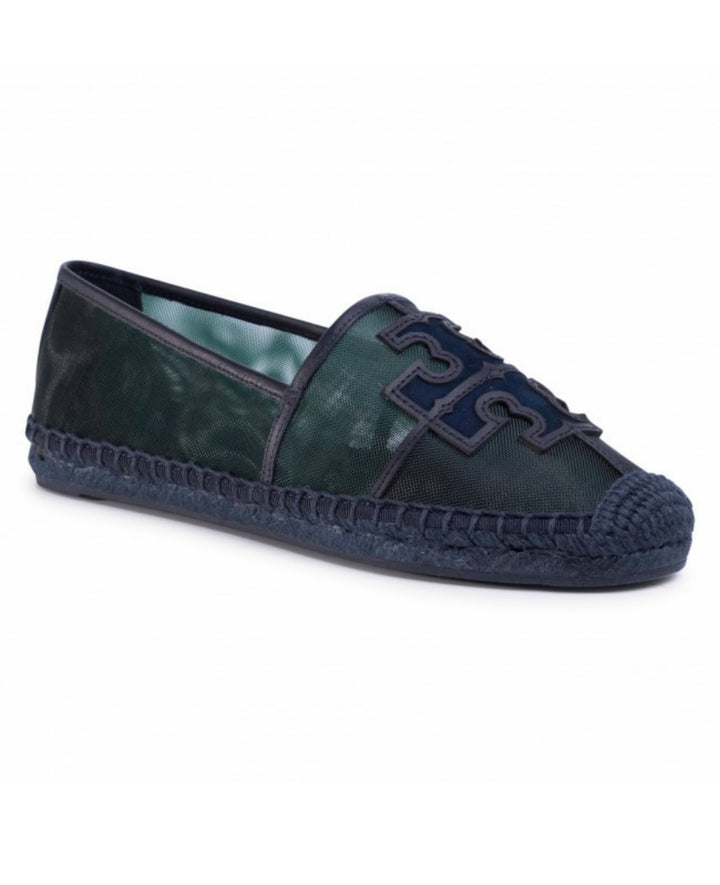Tory Burch slip ons, 8.5 blue