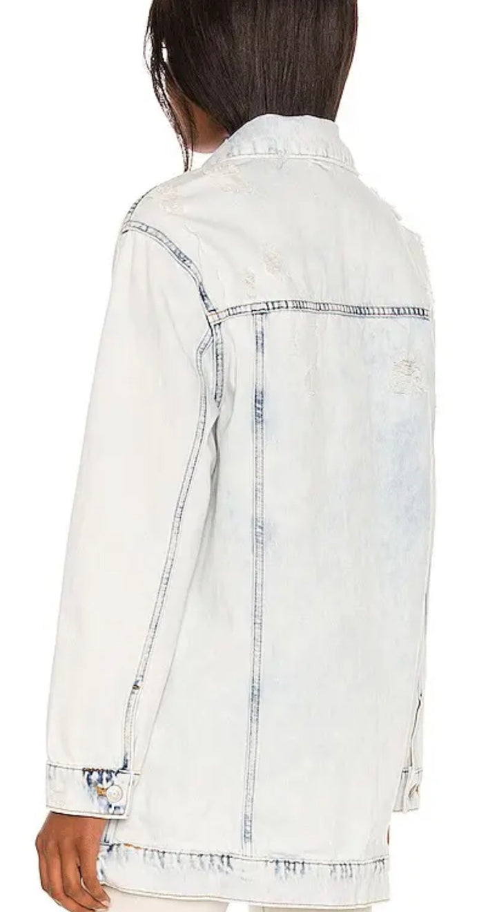 Free People Denim Jacket, medium blue