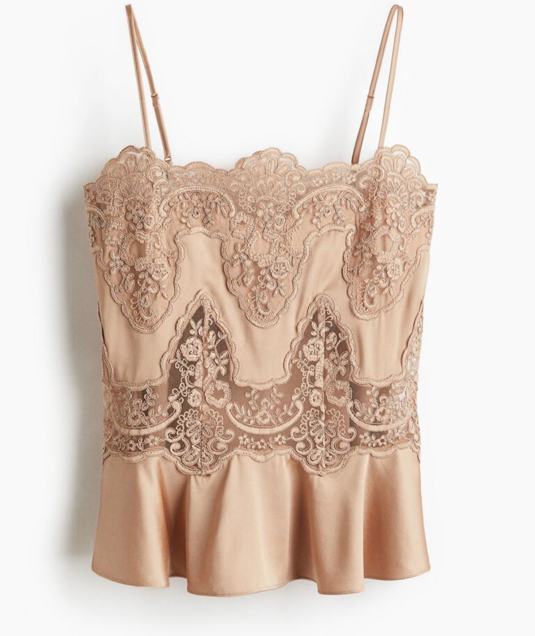 H&amp;M tank, small Tan