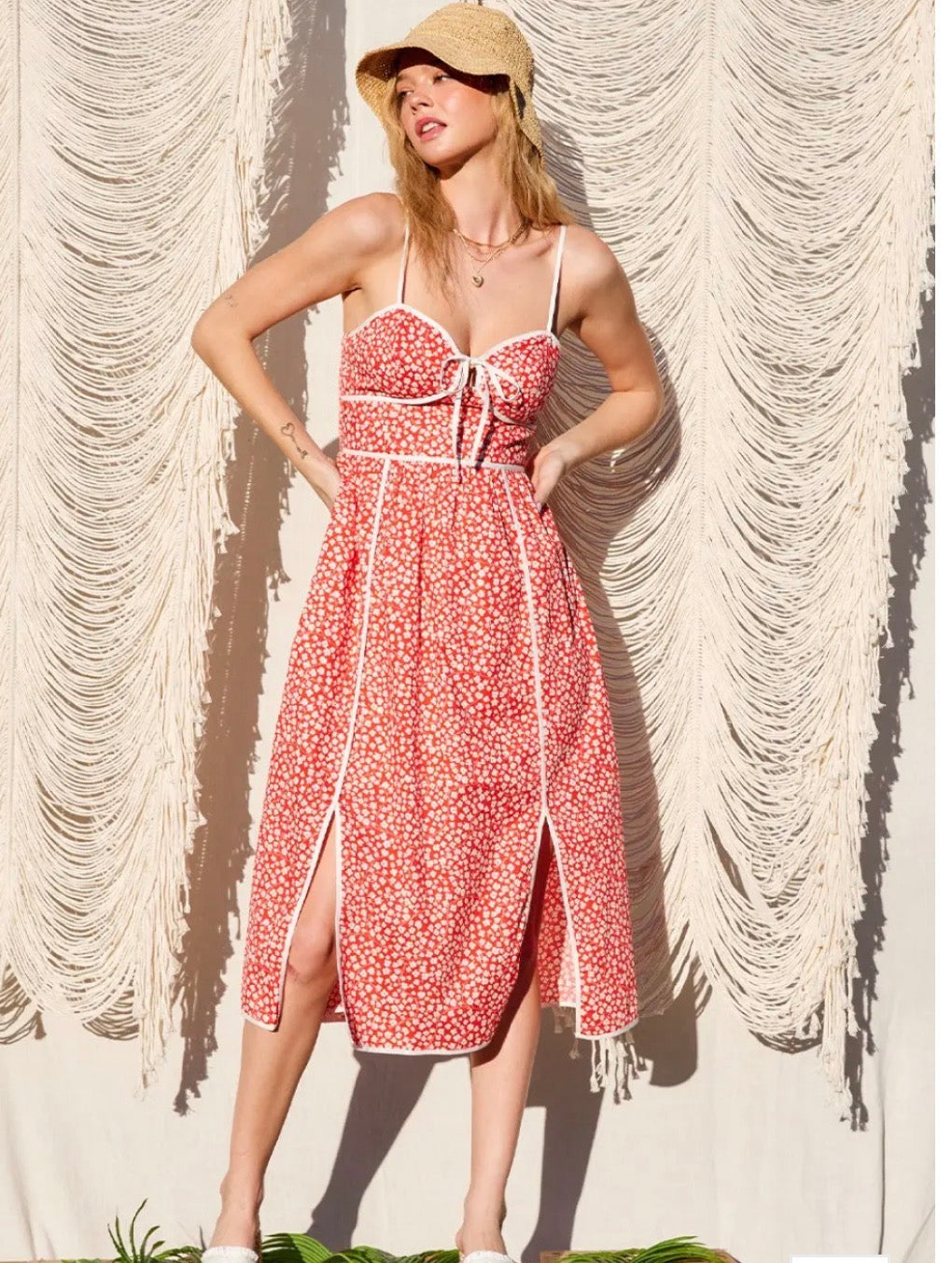 Illa Illa dress maxi, medium print