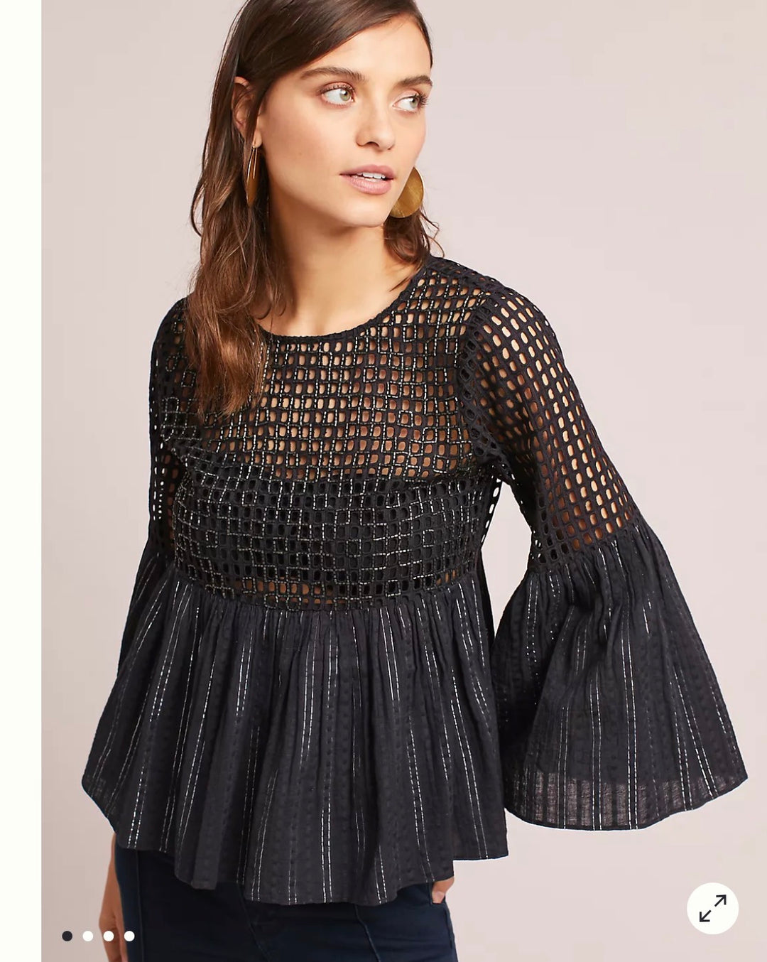 Maeve blouse, 8 black