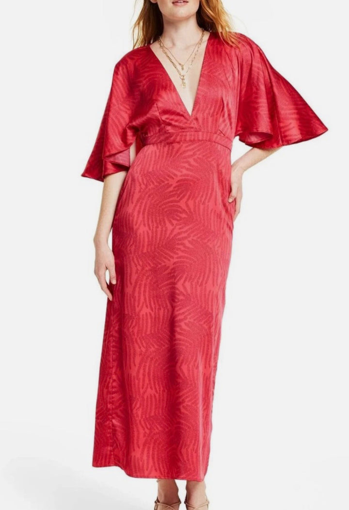 Noel dress maxi, 10 red
