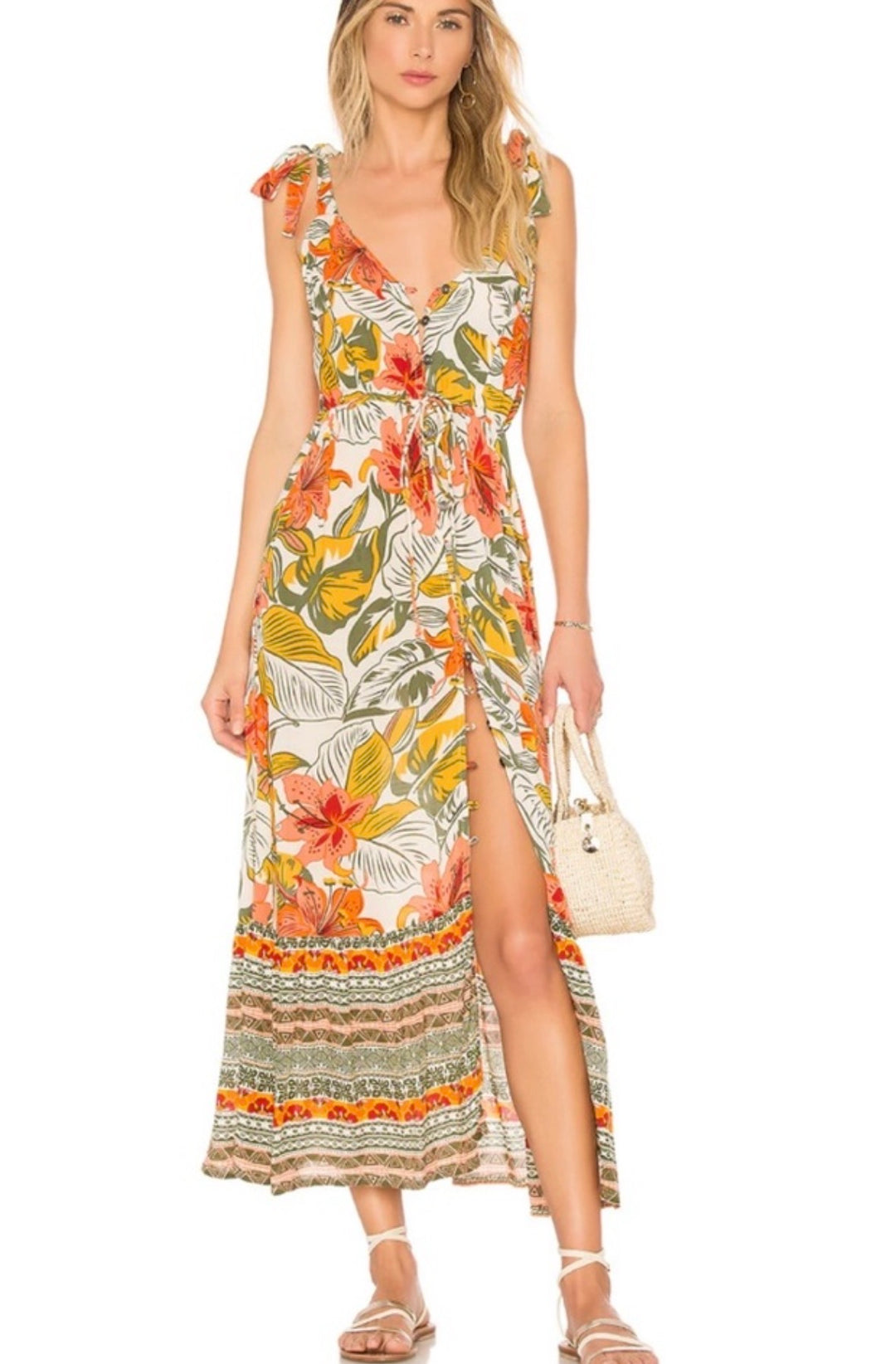 Cleobella dress maxi, small print