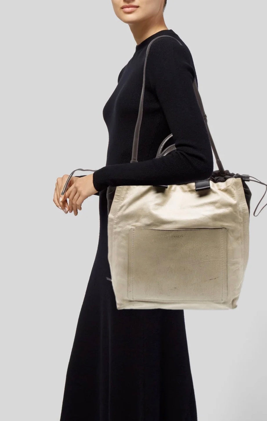 Lanvin tote, OS off white