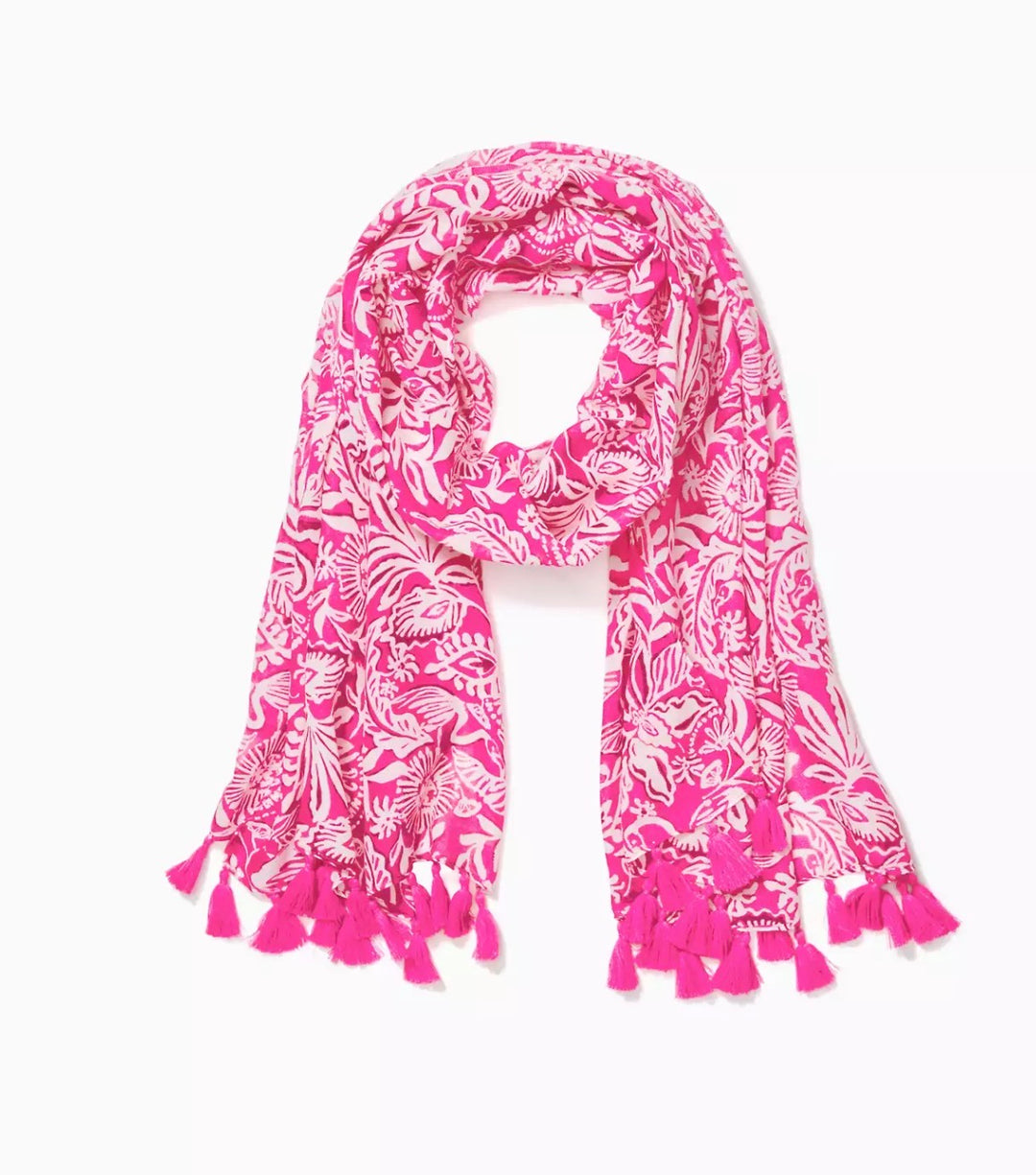 Lilly Pulitzer scarf, os print