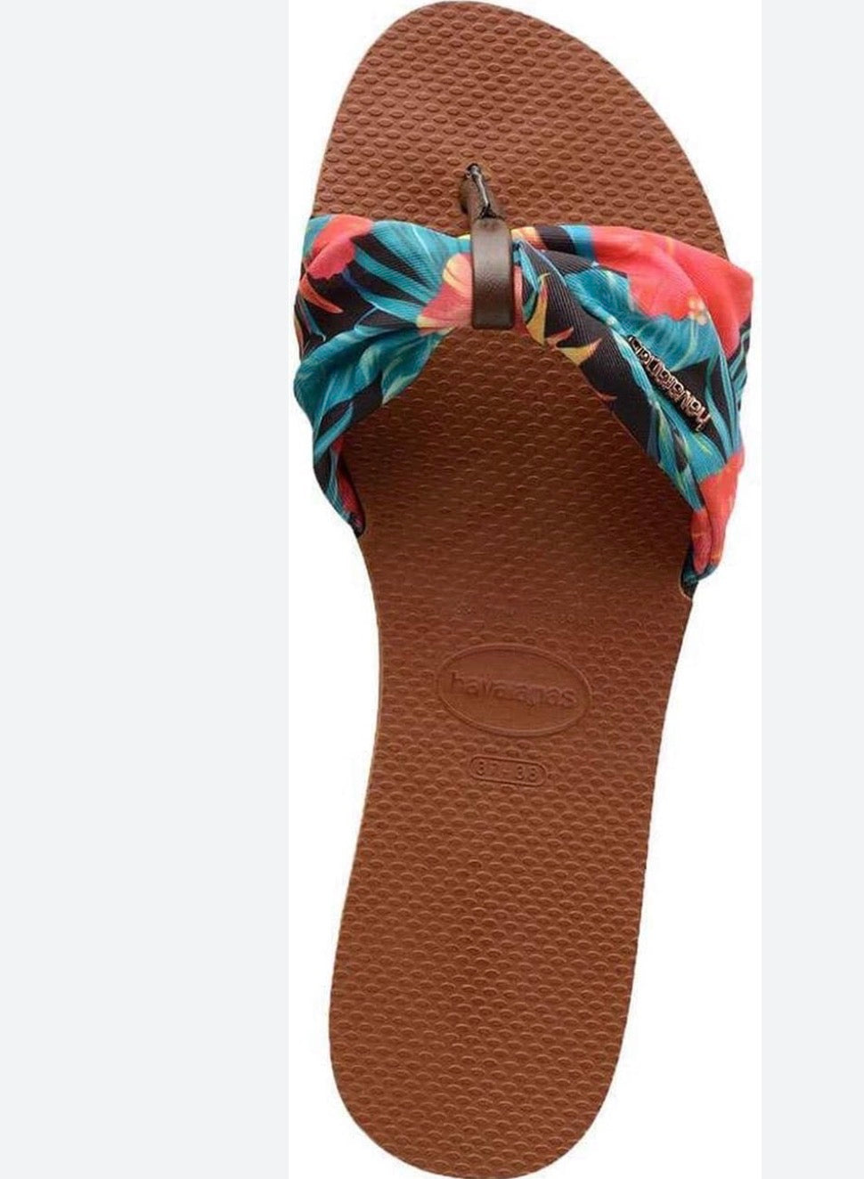 Havianas sandals, 37-38 print