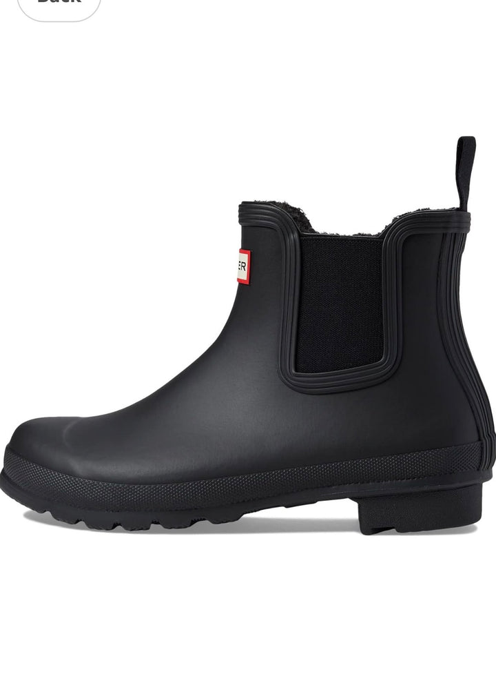 hunter boots,  6 black